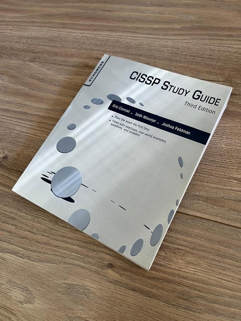 CISSP Study Guide by Joshua Feldman, Ophalen of Verzenden, Beta, Zo goed als nieuw, WO