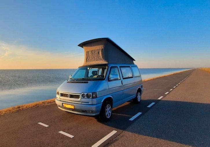 VW T4 California Biker 1996 – Originele Westfalia –, Caravans en Kamperen, Campers, Particulier, tot en met 4, Buscamper of Camperbus