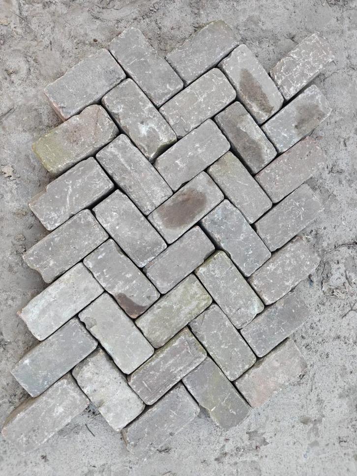 Genuanceerde Klinkerkeien K4, Tuin en Terras, Tegels en Klinkers, Gebruikt, Klinkers, Overige materialen, 10 m² of meer, Ophalen