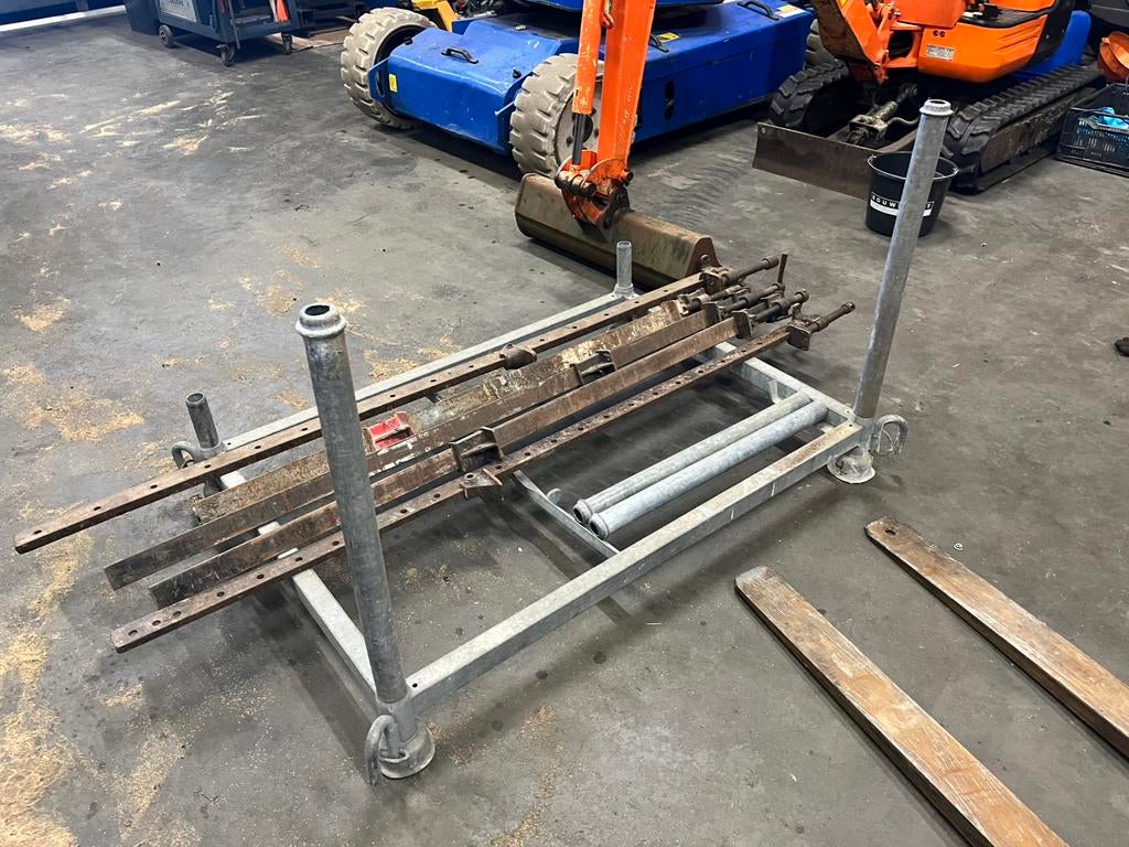 Stapelbok stapelrek stapelrack pallet, Ophalen, Gebruikt