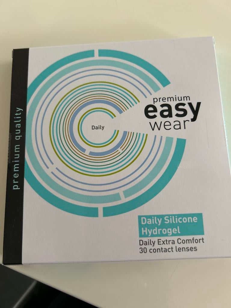Premium Easy Wear Daily Silicone Hydrogel Lenzen, Sieraden, Tassen en Uiterlijk, Uiterlijk | Gezichtsverzorging, Ophalen of Verzenden
