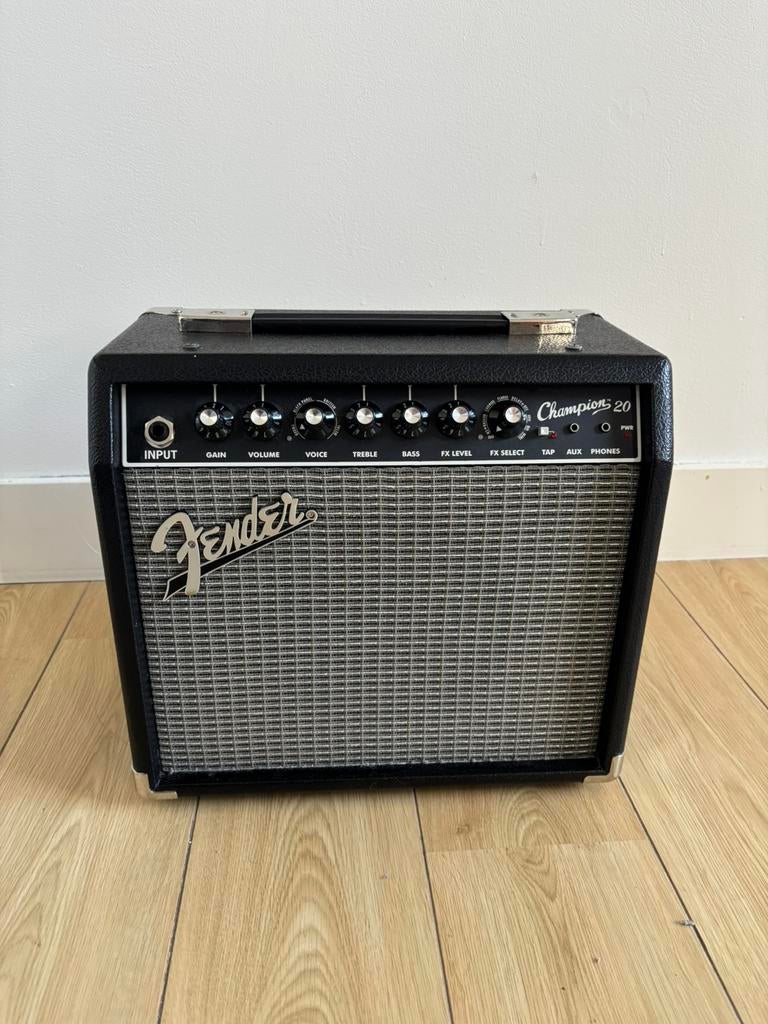 Fender champion 20 versterker, Ophalen of Verzenden, Zo goed als nieuw, Gitaar, 50 tot 100 watt