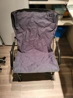 Grijze ANWB HUMAN NATURE Camping/visstoel inklapbaar, Ophalen of Verzenden, Zo goed als nieuw