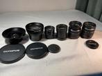 6 stuks analoge Olympus lenzen, Audio, Tv en Foto, Fotografie | Lenzen en Objectieven, Ophalen of Verzenden, Gebruikt, Standaardlens