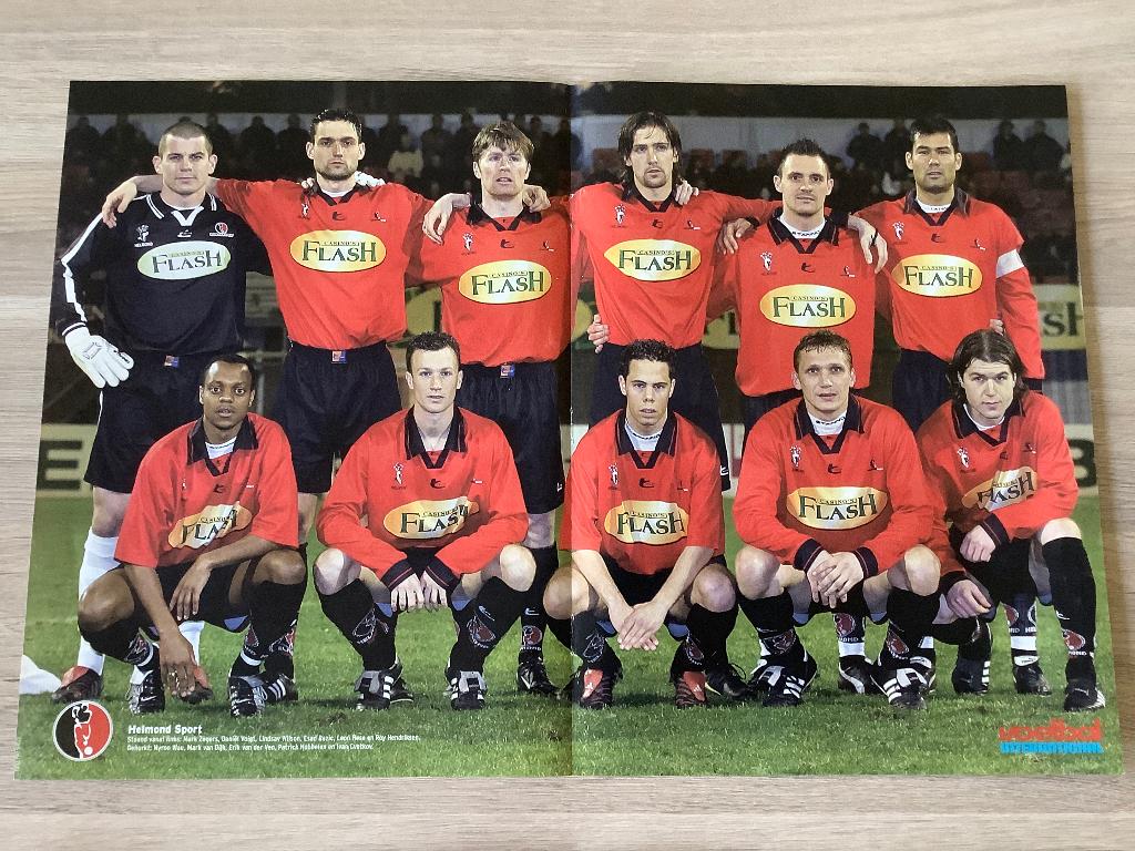 Poster Helmond Sport Jaren 2000, Ophalen of Verzenden, Zo goed als nieuw, Overige binnenlandse clubs, Poster, Plaatje of Sticker