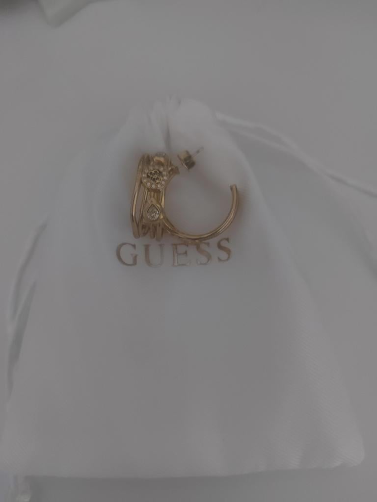 Oorbellen Guess, Ophalen of Verzenden, Zo goed als nieuw, Zilver, Pandora