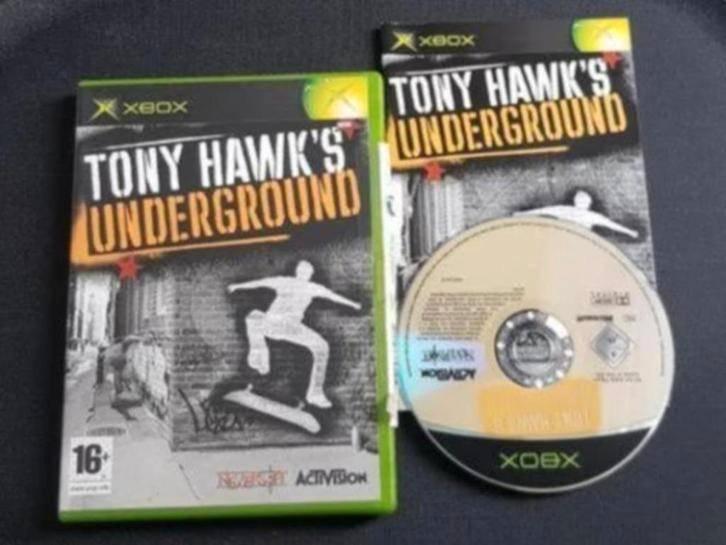 XBOX | Tony Hawk's UNDERGROUND, Spelcomputers en Games, Games | Xbox Original, Gebruikt, Sport, 1 speler, Vanaf 16 jaar, Ophalen of Verzenden