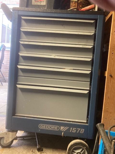 Gebruikte Gedore Gereedschapwagen 1578. Wel leeg., Ophalen, Gebruikt