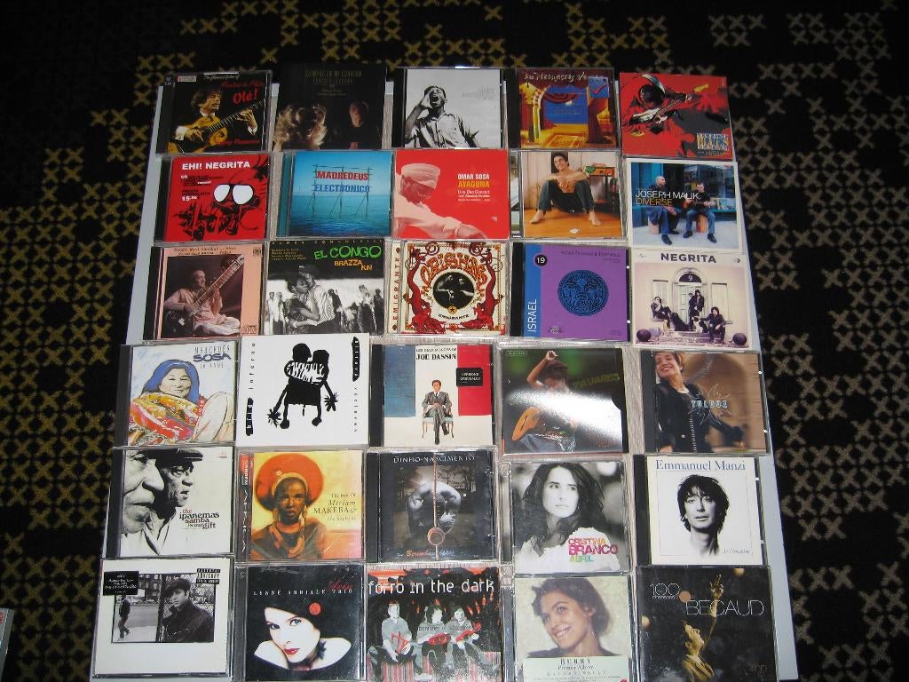 Verzameling partij wereldmuziek/ Tango/ Franstalig etc cd's, Cd's en Dvd's, Cd's | Wereldmuziek, Ophalen of Verzenden, Zo goed als nieuw