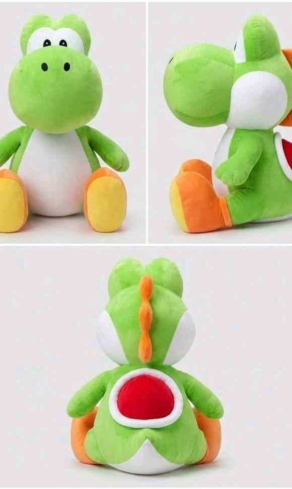 Grote Yoshi Knuffel - Zo Goed Als Nieuw, Ophalen of Verzenden, Zo goed als nieuw, Overige typen