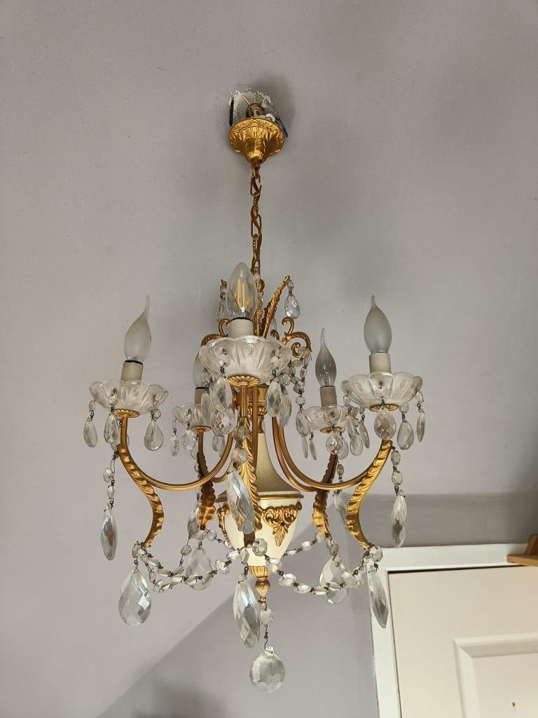 Kroonluchter, Ophalen, Zo goed als nieuw
