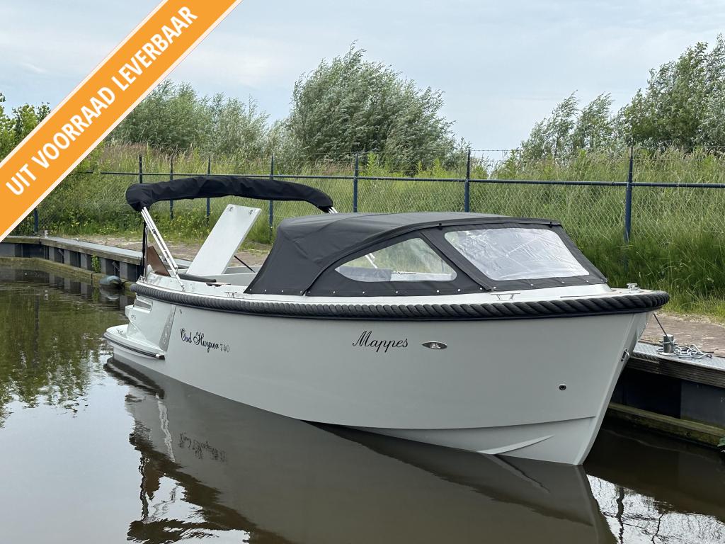 Oud Huijzer 740 -Uit voorraad leverbaar-, Watersport en Boten, Sloepen, Nieuw, 70 pk of meer, 6 meter of meer, Polyester