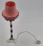 Staande lamp roze kap Lundby voor poppenhuis niet getest, Ophalen of Verzenden, Gebruikt, Poppenhuis