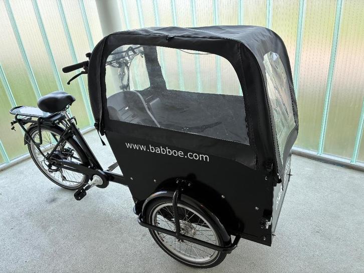 Babboe-Big-E-Bike-Model-2023-GOEDGEKEURD.Accu-Wh 450-ZGAN, Fietsen en Brommers, Fietsen | Bakfietsen, Zo goed als nieuw, 4 kinderen of meer
