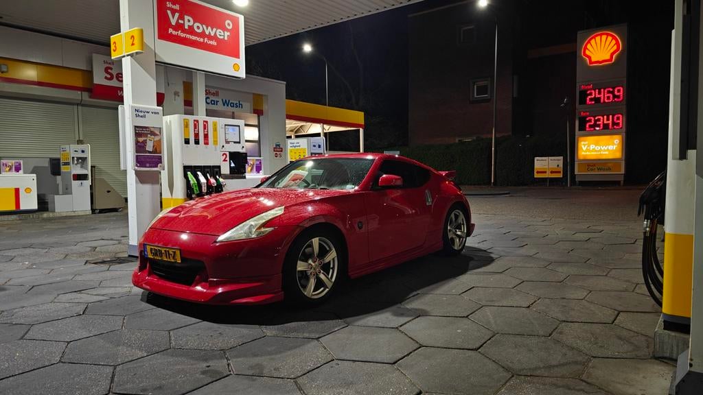 Nissan 370Z 3.7 V6 2009 Fairlady Z34 NISMO Bodykit & Spoiler, Automaat, Achterwielaandrijving, 1503 kg, Leder en Stof