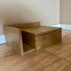 fonQ - Zoey Nachtkastje - Eikenbruin, Huis en Inrichting, Ophalen, Gebruikt, Minder dan 45 cm, Minder dan 55 cm