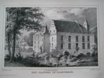 18 / Doorwerth/ Doorenweerd / het Kasteel Litho 1846, Antiek en Kunst, Ophalen of Verzenden