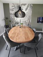Eettafel ovaal, Huis en Inrichting, Tafels | Eettafels, Ophalen, Overige materialen, Gebruikt, 100 tot 150 cm