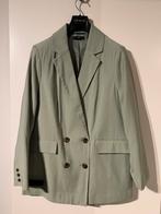 F&F - Lichtgroene Double-Breasted Blazer | Maat 44, Maat 42/44 (L), Ophalen of Verzenden, Zo goed als nieuw, Jasje