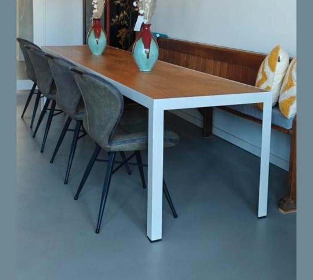 Eettafel vergadertafel 300 x 75, Ophalen, Rechthoekig, 200 cm of meer, 50 tot 100 cm