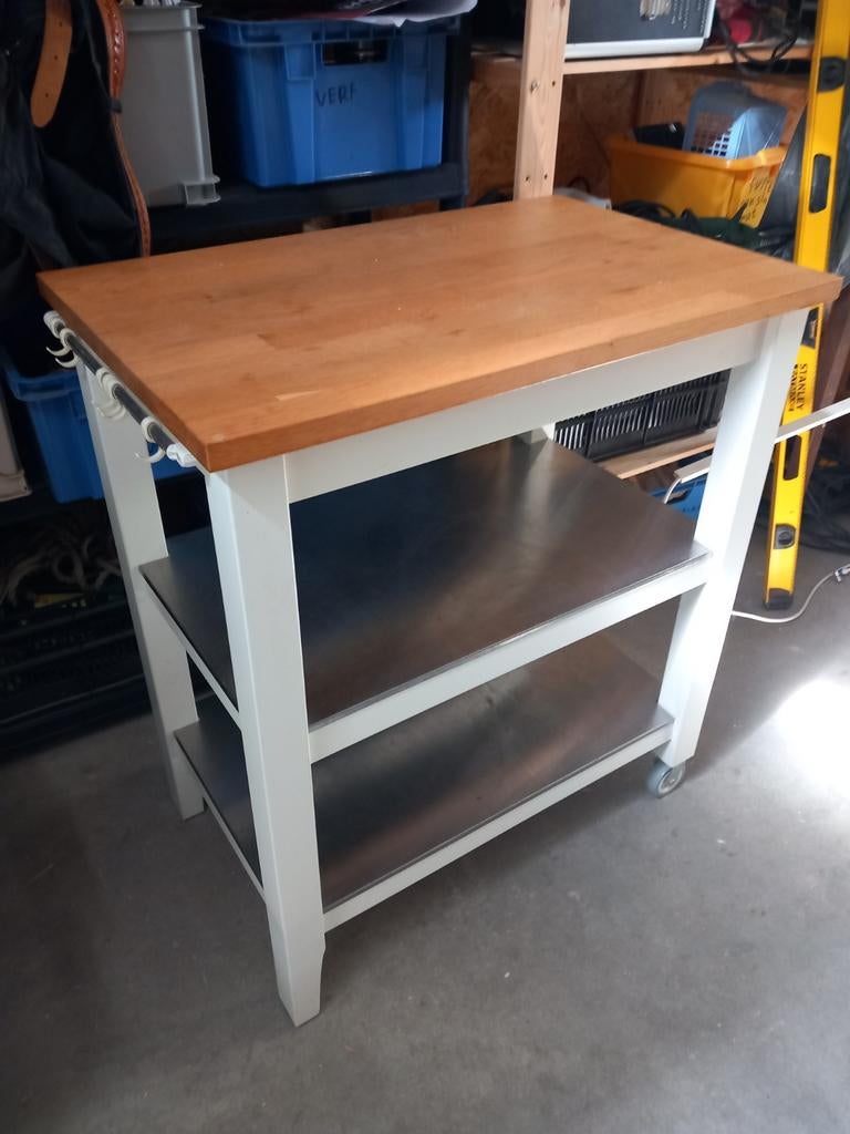 Ikea keuken roltafel stenstorp, Ophalen, 25 tot 50 cm, 50 tot 100 cm, Minder dan 100 cm