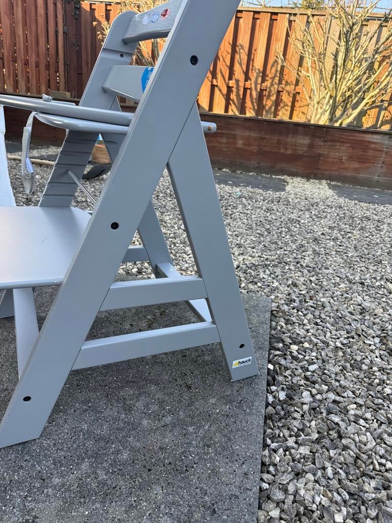 Hauck Alpha+ meegroeistoel - Grijs, Ophalen, Zo goed als nieuw, Meegroeistoel, Aanschuifbaar