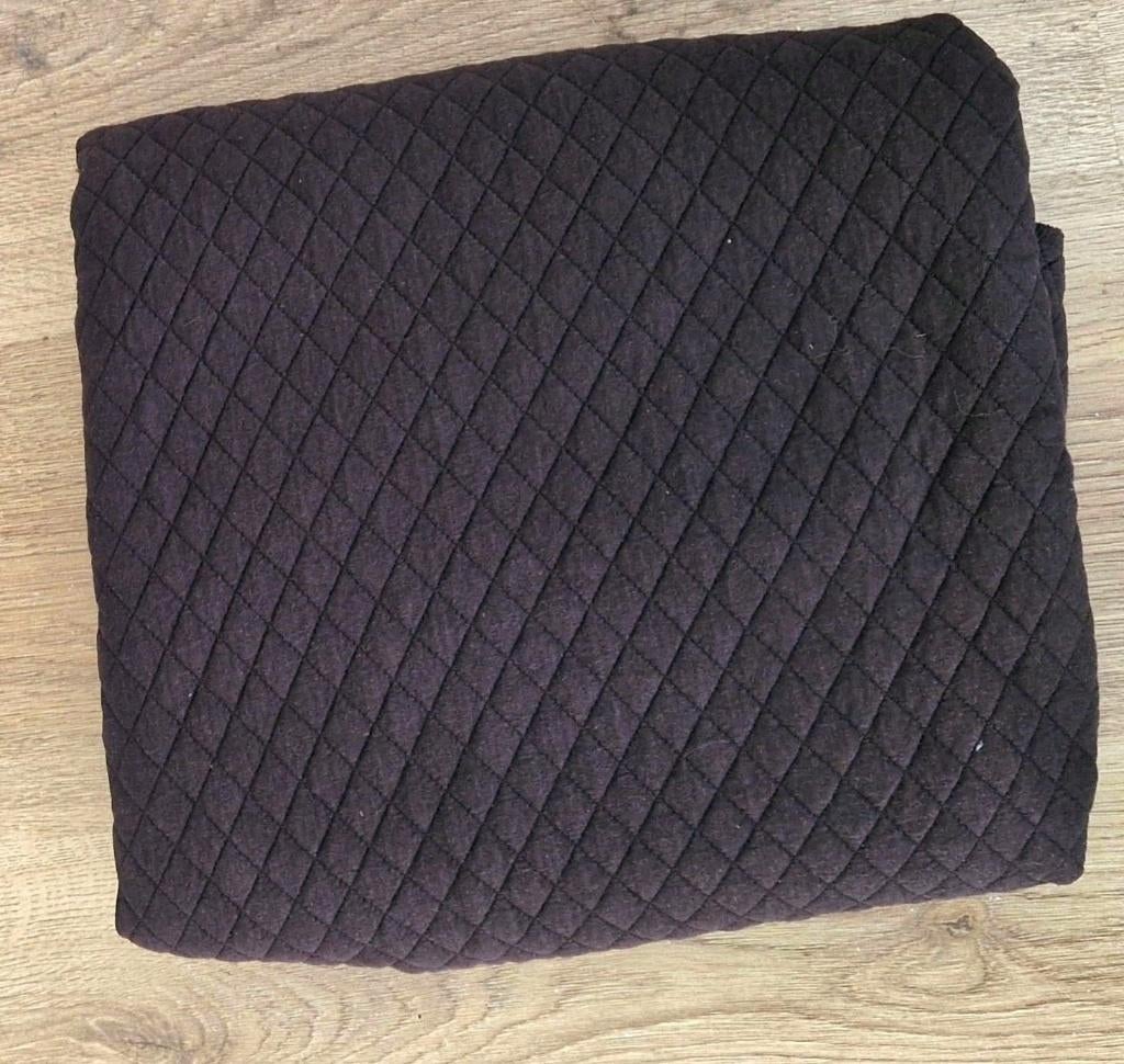 Donkerbruine stof 170 x 150 cm *d, Hobby en Vrije tijd, Stoffen en Lappen, Overige materialen, Bruin, 120 cm of meer, Nieuw
