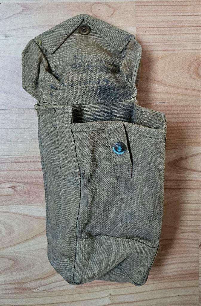 Originele WOII Bren Gun Magazijntas - 1943 Gedateerd, Verzamelen, Militaria | Algemeen, Ophalen of Verzenden