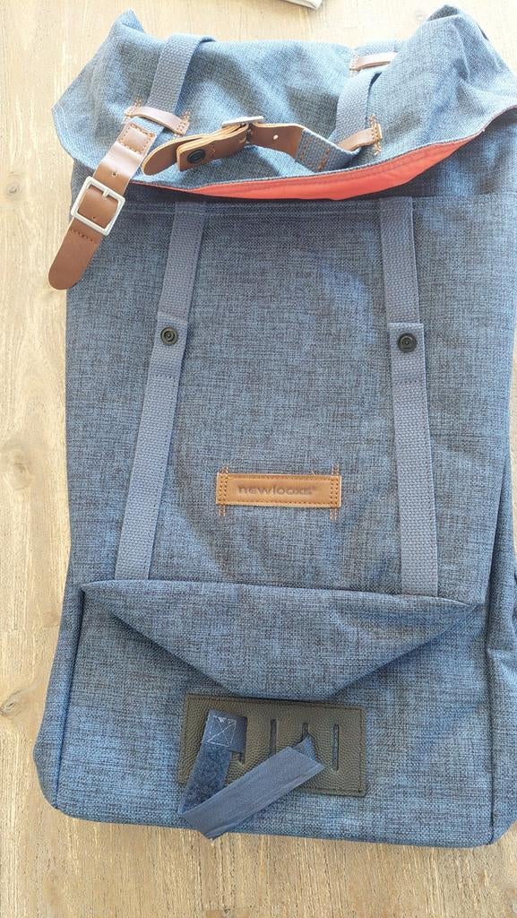 New Looxs Mondi Dubbele Fietstas 25L - Denim Blauw, Ophalen of Verzenden, Nieuw, New Looxs