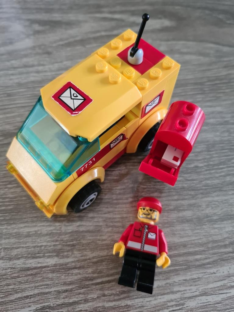 Lego 7731 - postwagen - compleet, Ophalen of Verzenden, Gebruikt