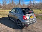 Fiat 500 TwinAir Turbo Cabrio – 105 pk – 2016, Voorwielaandrijving, Cabriolet, Leder en Stof, Origineel Nederlands