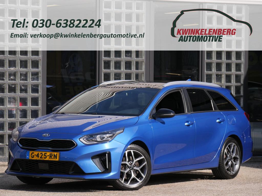 Kia Ceed Sportswagon 1.4T-GDi GT-LINE/ PANORAMADAK/ AFN. TRE, Adaptive Cruise Control, Euro 6, 4 cilinders, Blauw
