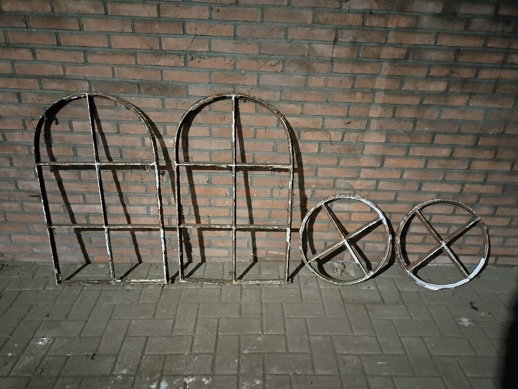 Stalramen, Doe-het-zelf en Verbouw, Glas en Ramen, Ophalen, Gebruikt, Minder dan 80 cm, Minder dan 80 cm