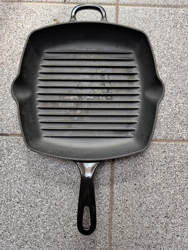 Royal van Kempen & Begeer grillpan, Ophalen of Verzenden, Gietijzer, Koekenpan of Braadpan
