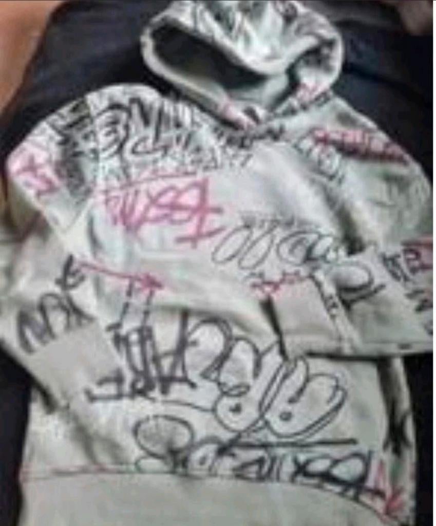 Zara Hoodie Maat 128 - Mintgroen, Kinderen en Baby's, Kinderkleding | Maat 128, Jongen of Meisje, Trui of Vest, Ophalen of Verzenden
