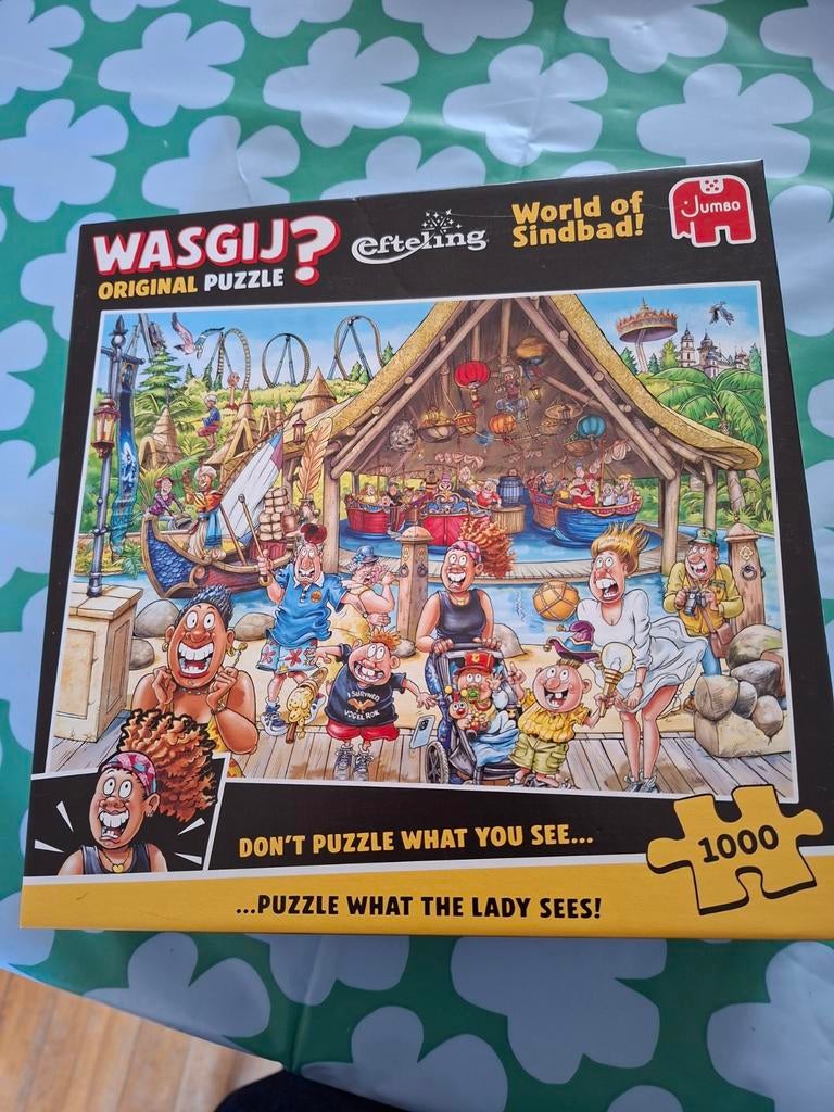 Wasgij  Original  Efteling  World of Sindbad, Ophalen of Verzenden, 500 t/m 1500 stukjes, Zo goed als nieuw