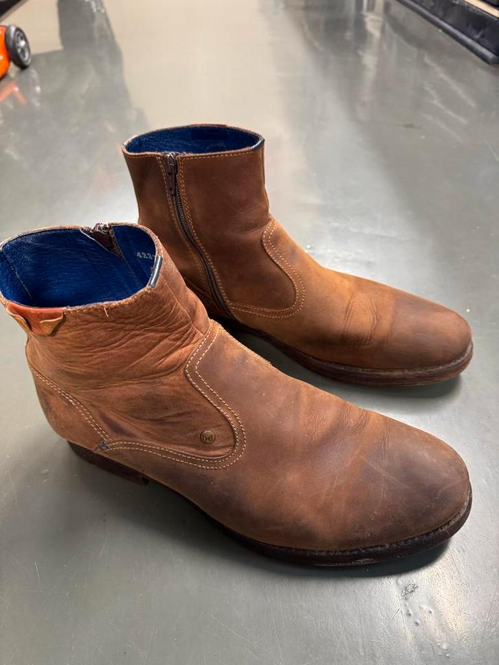 Braend boots maat 45, Kleding | Heren, Schoenen, Zo goed als nieuw, Boots, Bruin, Ophalen of Verzenden