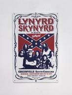 Lynyrd Skynyrd Greenville reclamebord van metaal wandbord, Info@deconoord.nl, Deco Noord, Nieuw, Ophalen of Verzenden