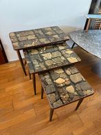 Vintage mimiset met steenmotief, Huis en Inrichting, Ophalen, Minder dan 45 cm, Minder dan 55 cm, Gebruikt