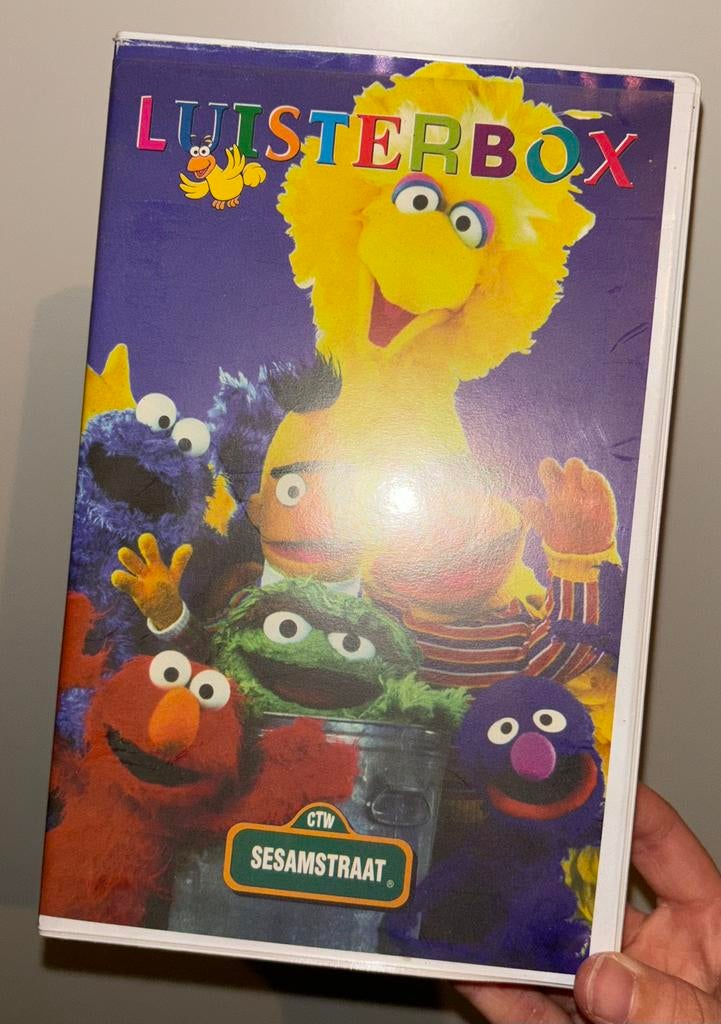 Luisterbox Sesamstraat 1997, Boeken, Ophalen of Verzenden, Cassette