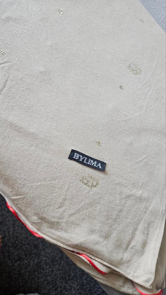 By Lima sjaal beige, Kleding | Dames, Mutsen, Sjaals en Handschoenen, Ophalen of Verzenden