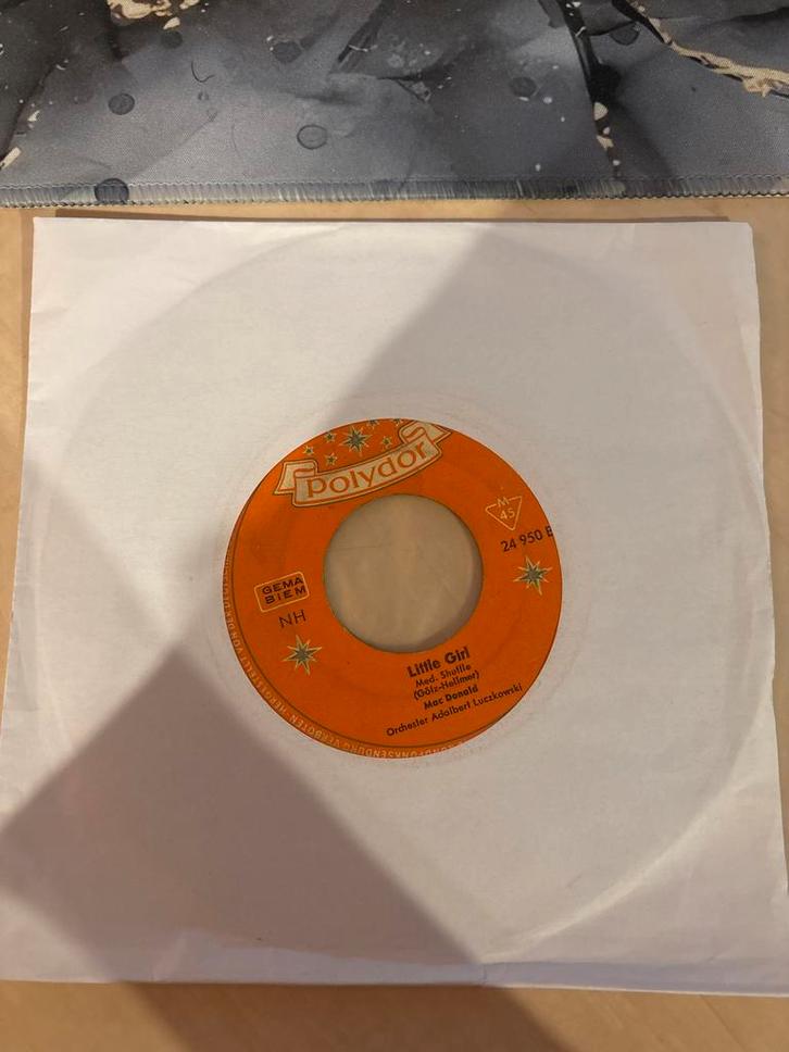 Mac Donald - Isabelle / Little Girl (Polydor Single), Cd's en Dvd's, Vinyl Singles, Gebruikt, Single, Overige genres, 7 inch, Ophalen of Verzenden