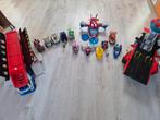 Grote Paw Patrol set met voertuigen en vliegdekschip, Ophalen of Verzenden, Gebruikt
