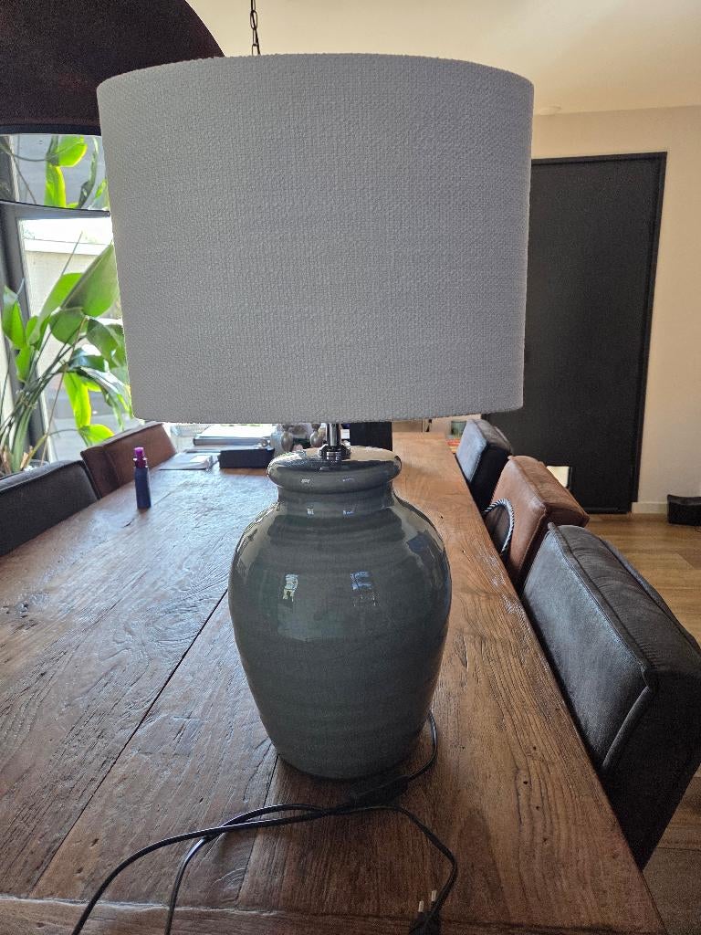 Tafellamp, Ophalen, 50 tot 75 cm, Zo goed als nieuw, Tijdloos