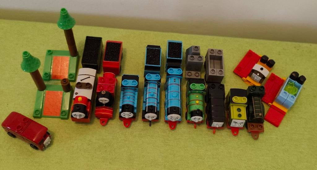 Thomas de Trein Mega Bloks en vriendjes speelgoed, Ophalen of Verzenden