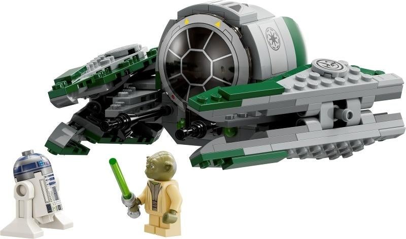 Lego 75360 Yoda's Jedi Starfighter, Ophalen of Verzenden, Zo goed als nieuw, Complete set, Lego