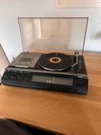 Vintage Philips platenspeler radio cassette 22AH963 retro, D, Philips, Ophalen of Verzenden, Zo goed als nieuw