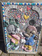 Uniek Minnie en Mickey kunstwerk, Ophalen
