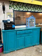 Grenen dressoir antieke, Ophalen, Gebruikt, 150 tot 200 cm, Met lade(s)