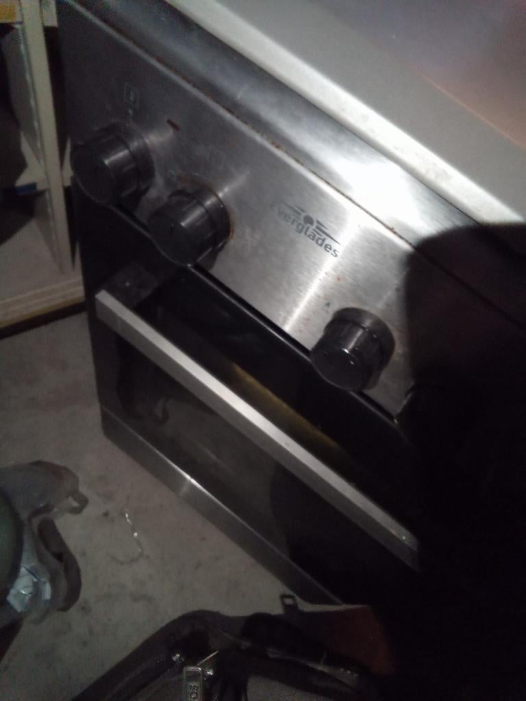 Everglades gasfornuis met oven gas fornuis, Ophalen of Verzenden, Vrijstaand, Gas, 4 kookzones